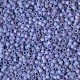 Miyuki delica kralen 11/0 - Opaque glazed frosted rainbow navy blue DB-2319